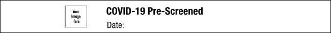 Pre-Screened Wristband - Image Upload Product Front