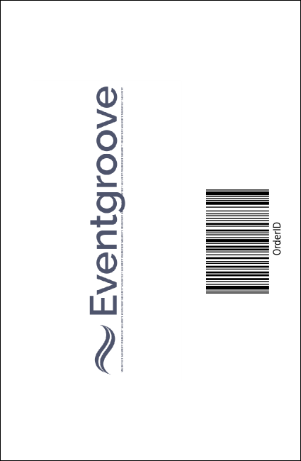 Ballet Dance Recital Drink Ticket Product Back