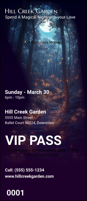 Enchanted Forest VIP Pass
