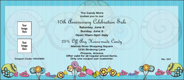 Candy Coupon 1 Product Front
