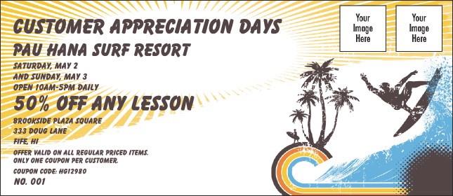Surf Coupon Product Front