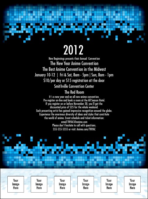 Year Tech Flyer Product Front