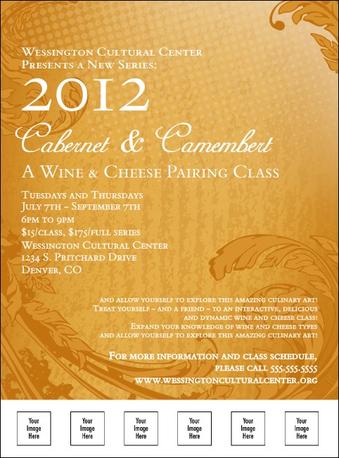 Year Classic Yellow Flyer Product Front