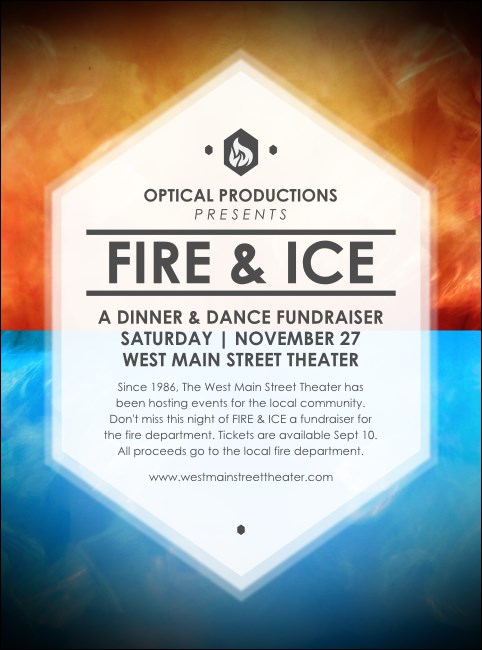 Fire and Ice Flyer Product Front