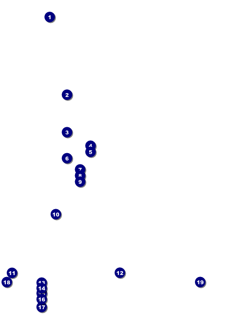 Year Neon Lights Flyer Front Field Markers