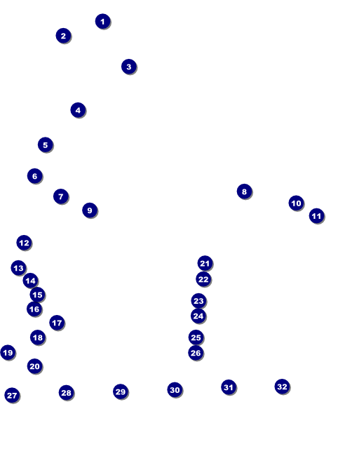 MMA Main Event Blue Logo Flyer Front Field Markers