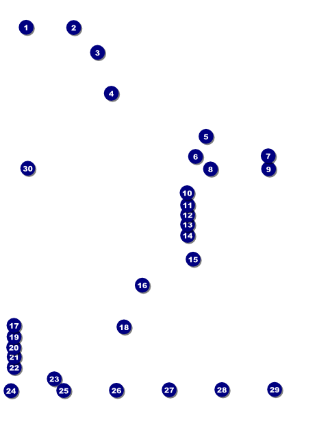 Class Reunion Mascot Purple Logo Flyer Front Field Markers