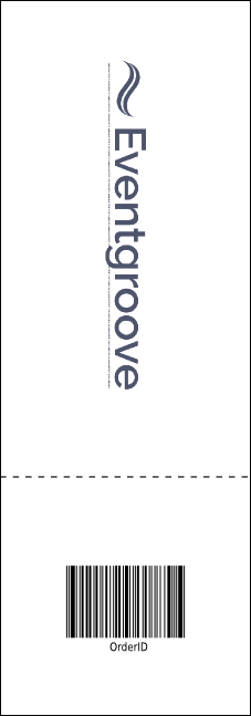 Hanukkah Abstract Event Ticket Product Back