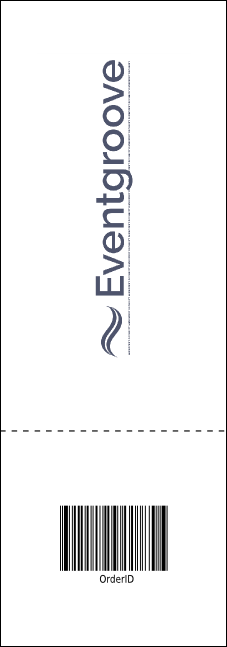 Holiday Ornament Event Ticket Product Back