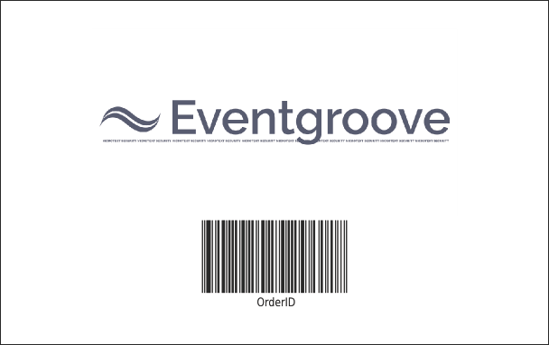 Blue Stripes Loyalty Card Product Back