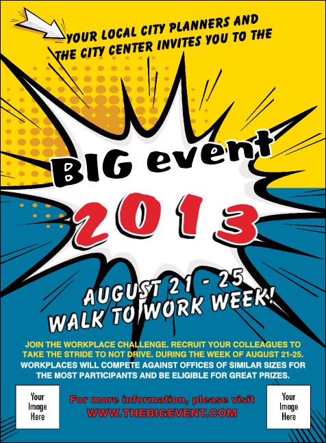 Retro Comic Book Invitation Product Front