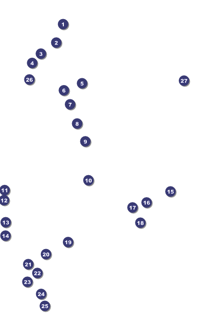 Versus Black Poster Front Field Markers