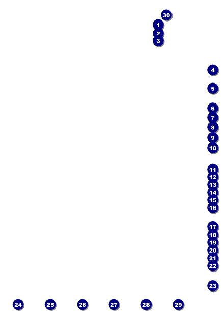 Education Chalk Board Poster Front Field Markers