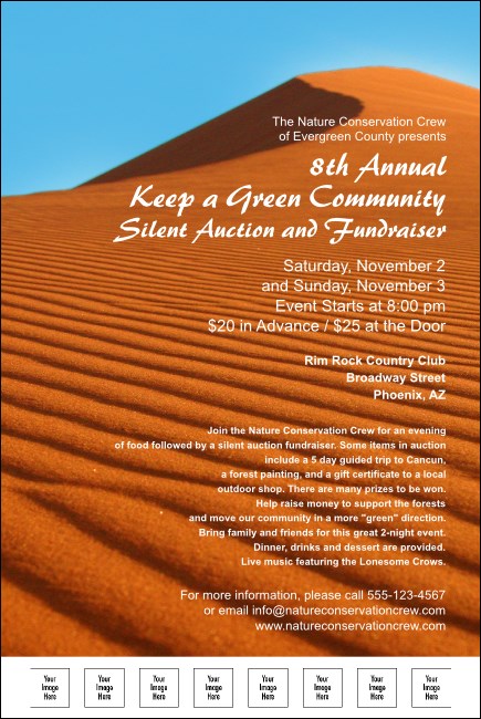 Nature Series - Desert Poster Product Front