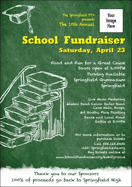 Education Chalk Board Postcard Product Front