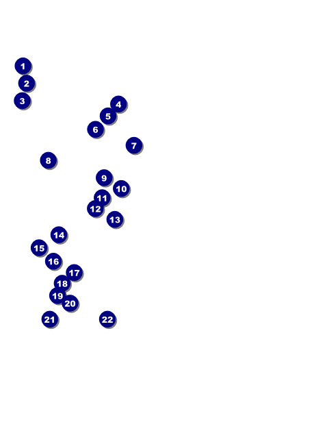 Hip Hop Concert Postcard Front Field Markers