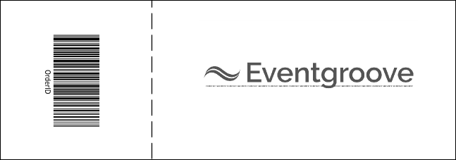 Dance Studio Spotlight Raffle Ticket BW Product Back