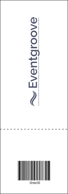 Beer Festival Raffle Ticket Product Back