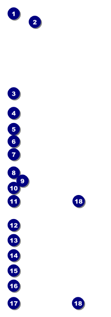 American Football Blue Raffle Ticket Front Field Markers