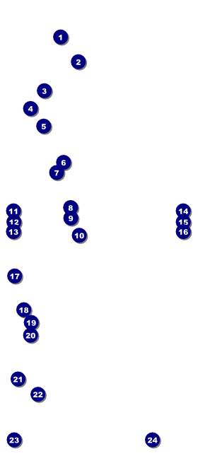 American Football Lights VIP Pass Front Field Markers