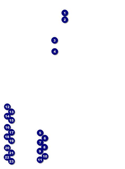 Martial Arts Invitation Front Field Markers