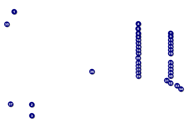 American Football Schedule Flyer Front Field Markers