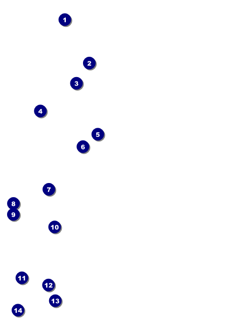 Texas Hold 'Em Invitation Front Field Markers