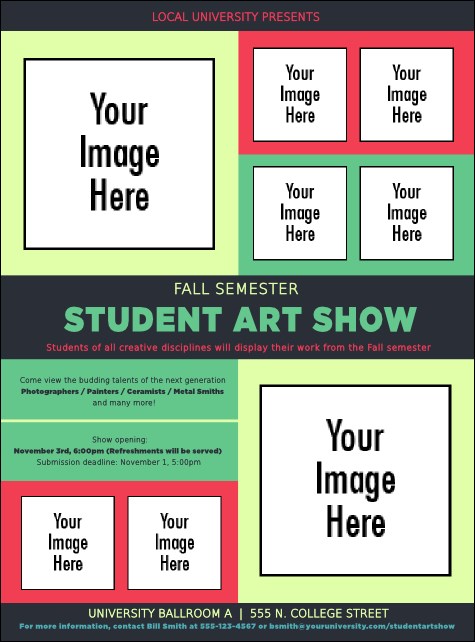 Image Upload Flyer