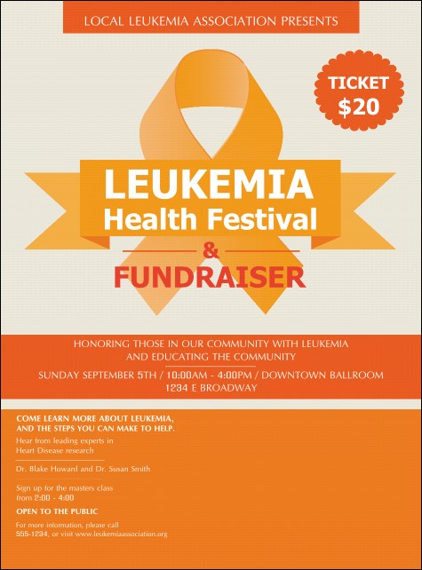 Leukemia Flyer