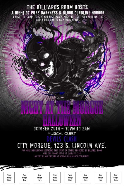 Demon Explosion Logo Poster Product Front