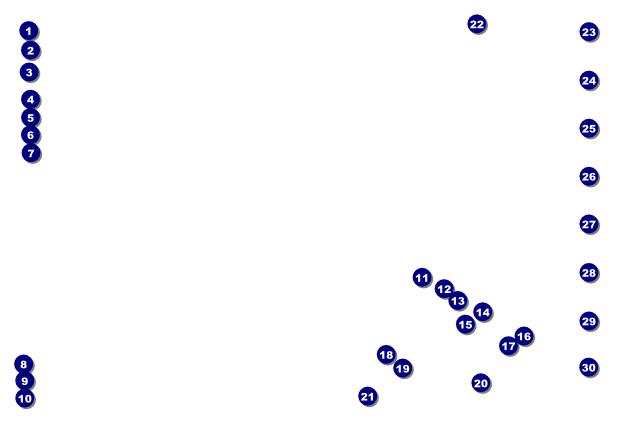 Christmas Ornament Poster 2 Front Field Markers