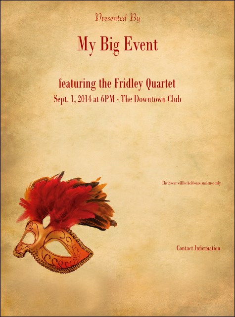 Mask Flyer Product Front