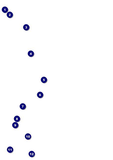 50th Anniversary Postcard Front Field Markers