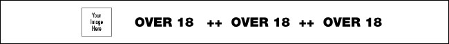 Over 18 Tyvek Wristband