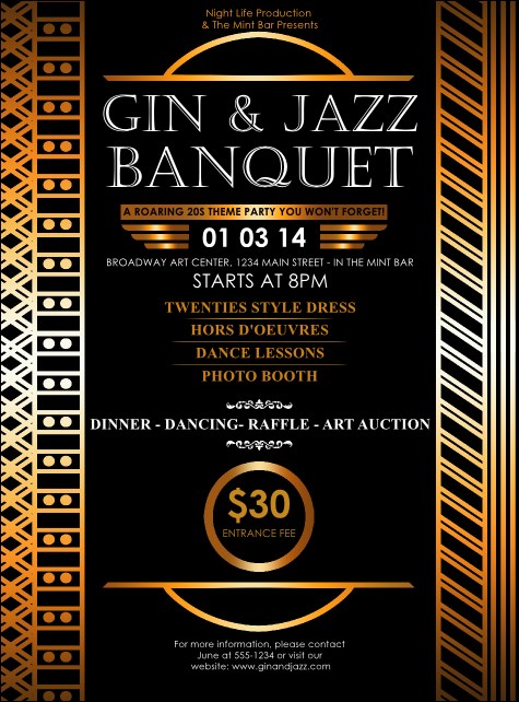 Twenties Flyer Product Front