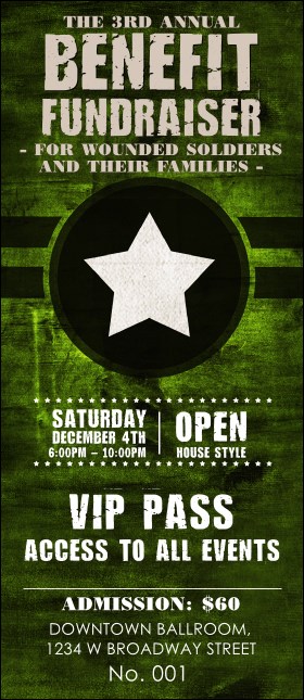 Military VIP Pass Product Front