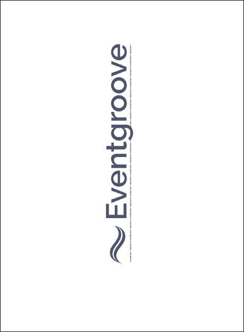 Retro Stripes Invitation Product Back