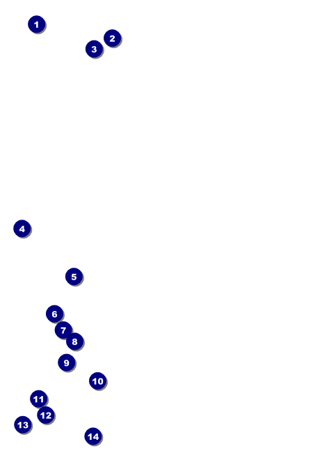 Speed Dating Invitation Front Field Markers