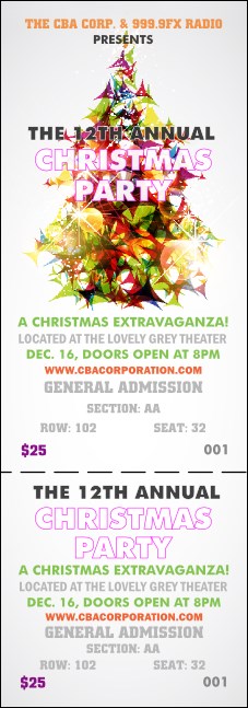 Prism Tree Reserved Event Ticket Product Front