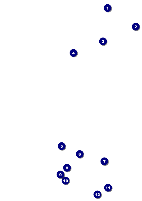 Reggae Lion Postcard Front Field Markers