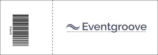 Canberra Event Ticket Product Back