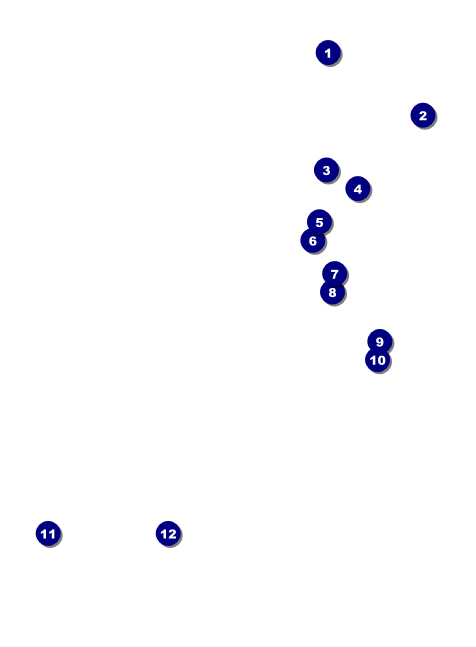 London Invitation Front Field Markers