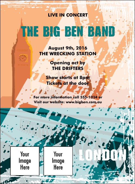 London Invitation Product Front