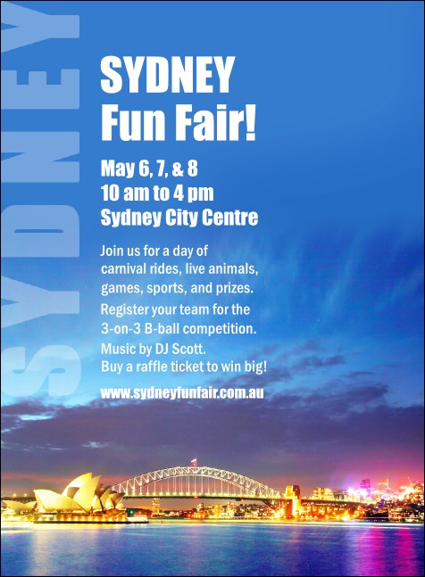 Sydney Invitation Product Front