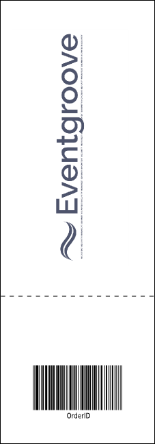 Australia Day Event Ticket Product Back