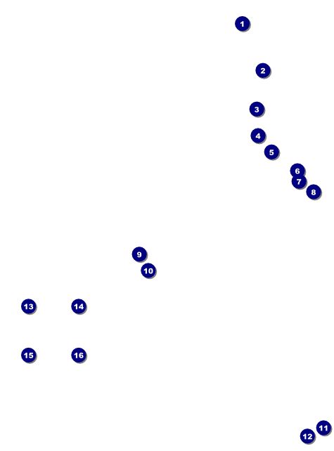 Golf Tournament Flyer Front Field Markers