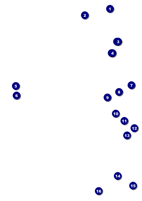 Rugby Tournament 2  Postcard Front Field Markers